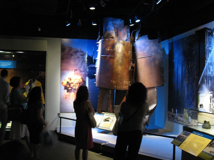 September 11 Artifacts, The Price of Freedom: Americans at War Exhibit, Third Floor East, Smithsonian National Museum of American History, National Mall, Washington, D.C.