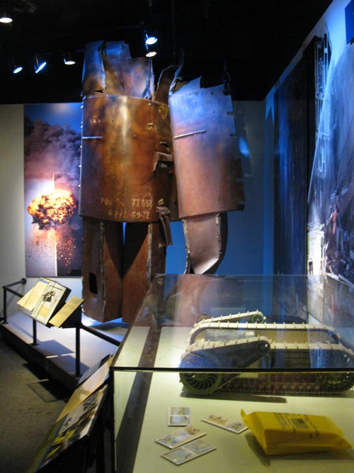 September 11 Artifacts, The Price of Freedom: Americans at War Exhibit, Third Floor East, Smithsonian National Museum of American History, National Mall, Washington, D.C.