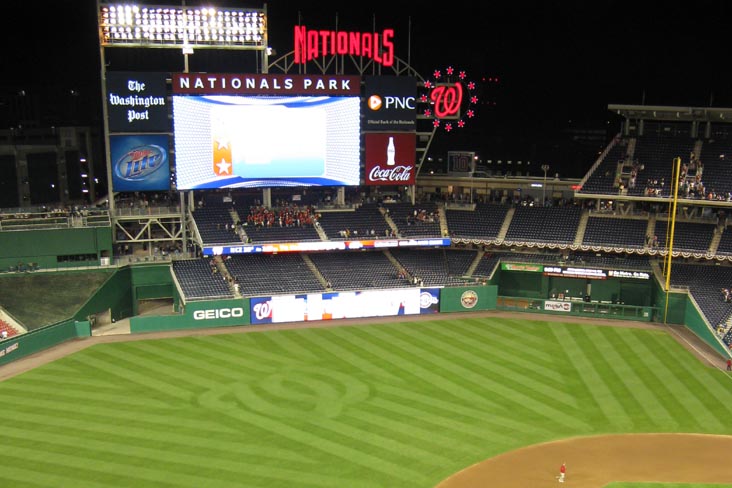 Milwaukee Brewers vs. Washington Nationals, Nationals Park, Washington, D.C., May 24, 2008