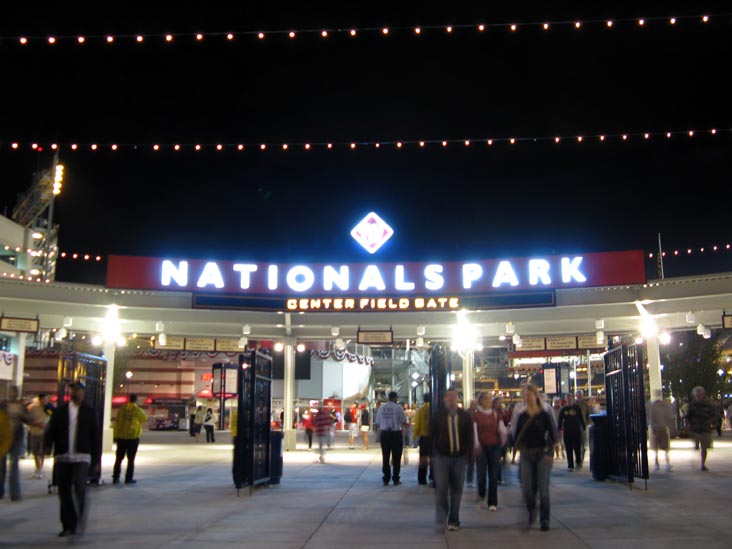 Post-Game, Center Field Gate, Milwaukee Brewers vs. Washington Nationals, Nationals Park, Washington, D.C., May 24, 2008