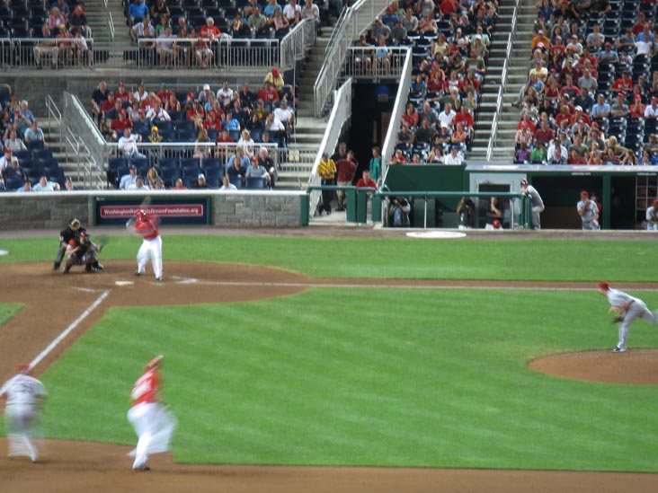 View From Section 238, Arizona Diamondbacks vs. Washington Nationals, Nationals Park, Washington, D.C., August 14, 2010