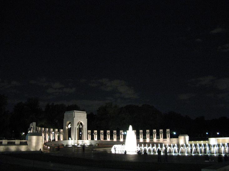 National World War II Memorial, National Mall, Washington, D.C., May 24, 2008