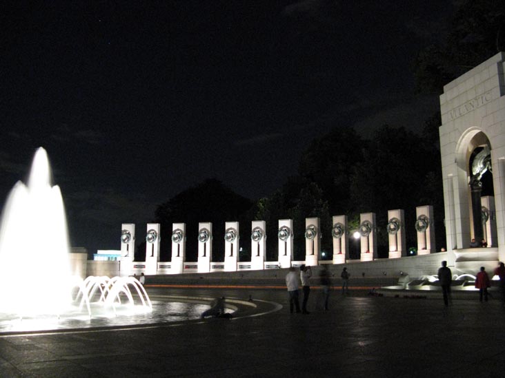 Atlantic Pavilion, National World War II Memorial, National Mall, Washington, D.C.