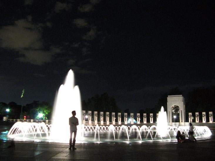 Plaza, National World War II Memorial, National Mall, Washington, D.C.