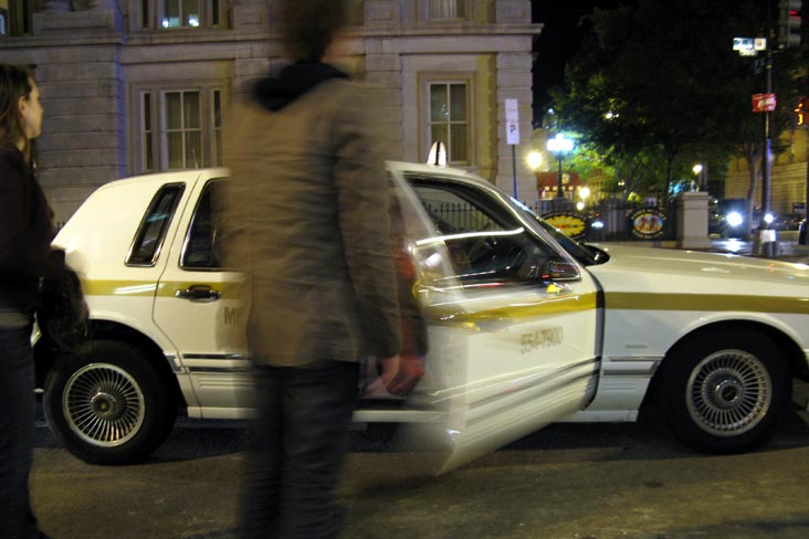 Meritt Cab, 7th Street NW and H Streeet NW, Washington, D.C.