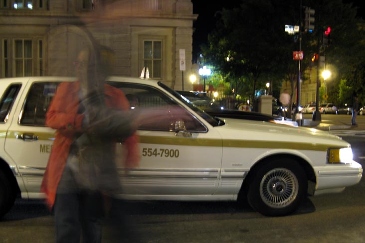 Meritt Cab, 7th Street NW and H Streeet NW, Washington, D.C.