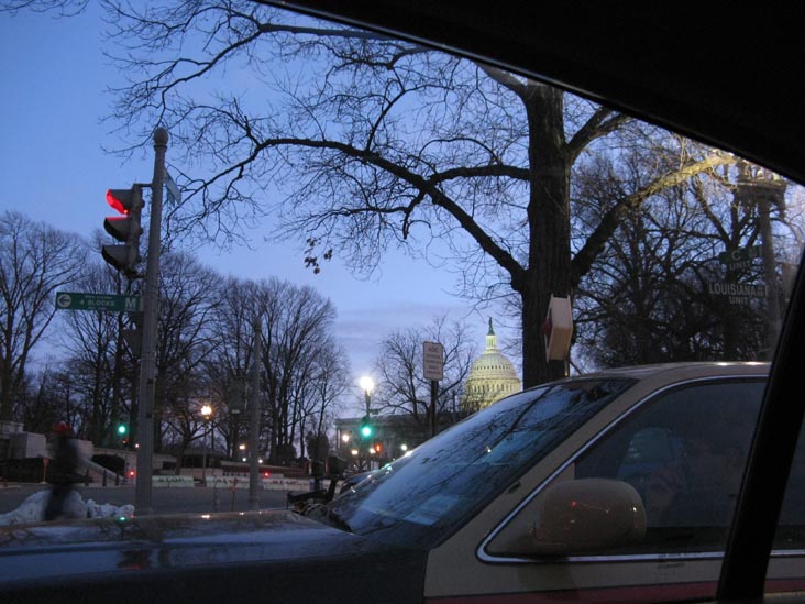 United States Capitol From C Street and Lousiana Avenue, Washington, D.C., January 3, 2010