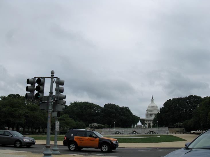 United States Capitol From North Capitol Street and Louisiana Avenue, Capitol Hill, Washington, D.C., August 15, 2010