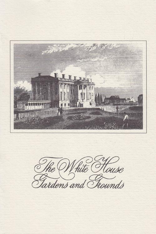 The White House Gardens and Grounds Brochure, Circa 1999 (Clinton Administration)