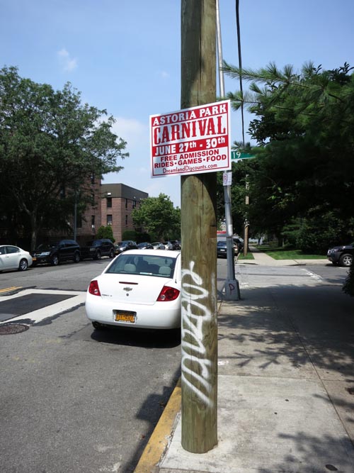 21st Avenue and 19th Street, NE Corner, Astoria, Queens, June 27, 2013