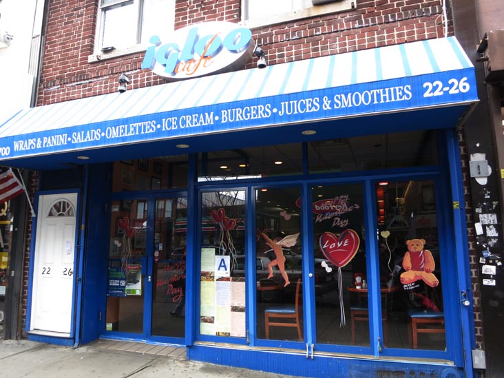 Igloo Cafe, 22-26 31st Street, Astoria, Queens, January 30, 2013