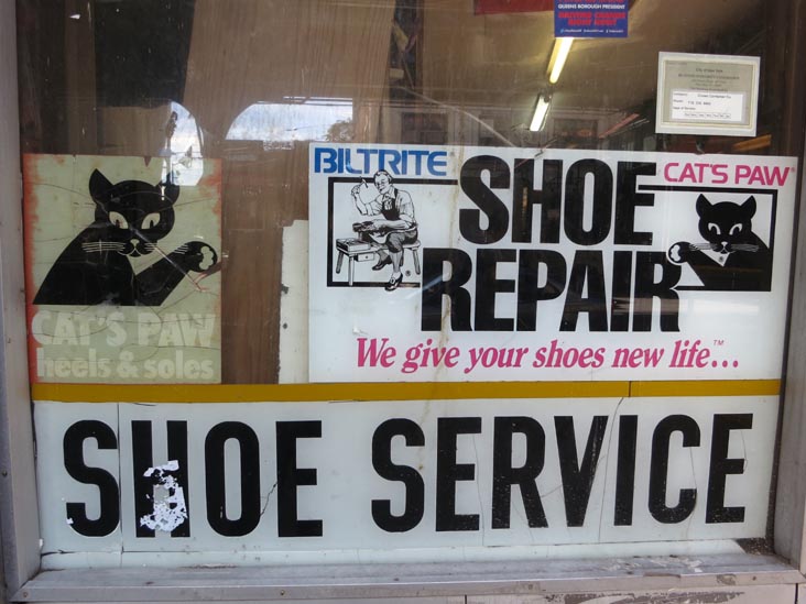 Hong's Shoe Repair, 22-60 31st Street, Astoria, Queens, September 25, 2013