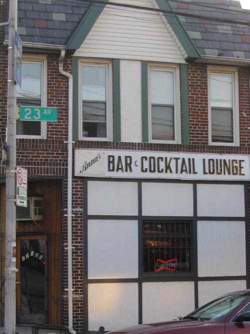 Anna's Bar & Cocktail Lounge, 27-20 23rd Avenue, Astoria, Queens, March 23, 2004