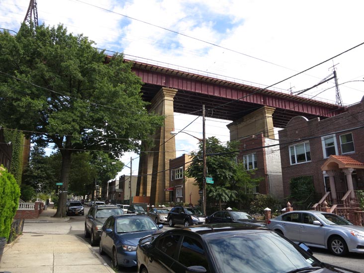 New York Connecting Railroad Viaduct From 23rd Street Near 22nd Drive, Astoria, Queens, September 16, 2013