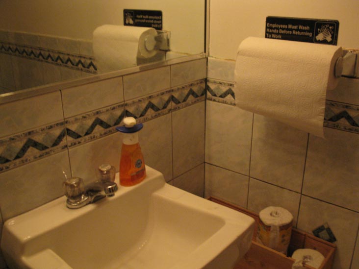 Employees Must Wash Hands, Fatty's Cafe, 25-01 Ditmars Boulevard, Astoria, Queens, April 9, 2011