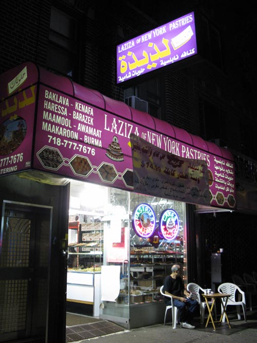 Laziza Restaurant and Sweets, 25-78 Steinway Street, Astoria, Queens, August 27, 2010