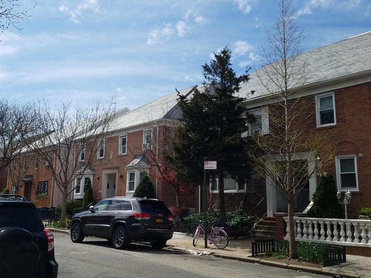 27th Street Between 21st Avenue and 20th Avenue, Astoria, Queens, April 14, 2020