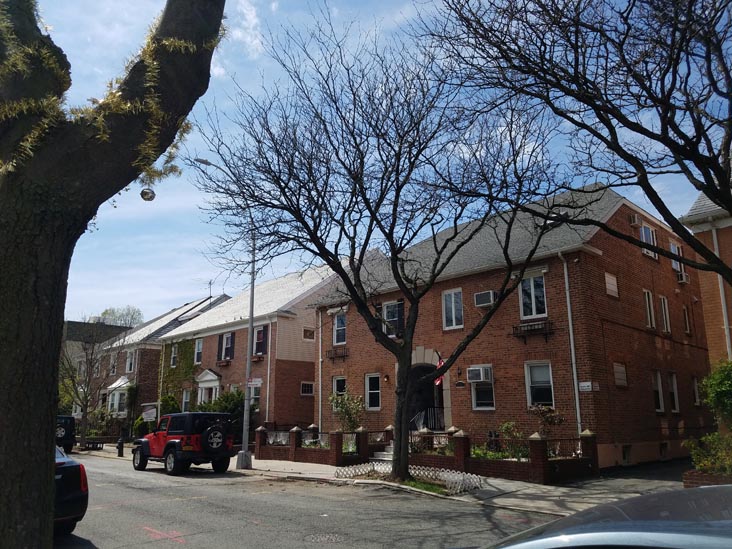 27th Street Between 21st Avenue and 20th Avenue, Astoria, Queens, April 14, 2020