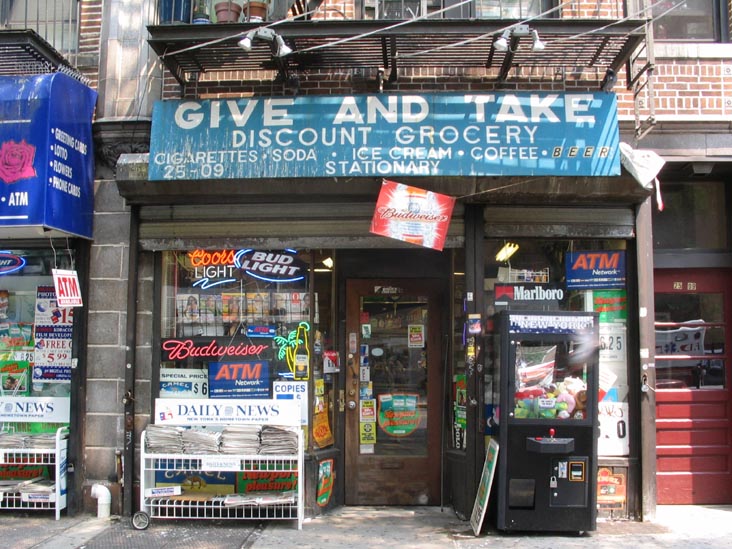 Give And Take Discount Grocery, 25-09 30th Avenue, Astoria, Queens, August 14, 2005