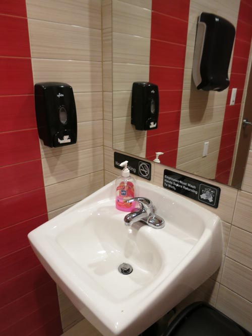 Employees Must Wash Hands, Just Burgers, 33-01 Ditmars Boulevard, Astoria, Queens, March 20, 2012