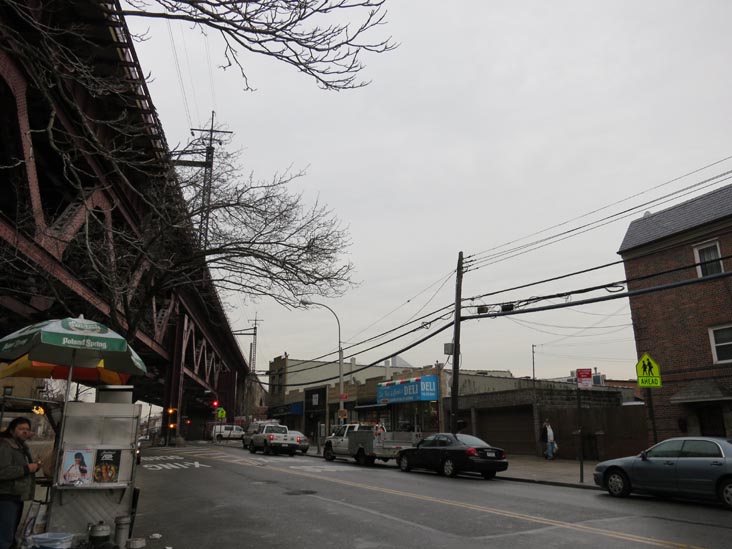 New York Connecting Railroad, 35th Street and 23rd Avenue, Astoria, Queens, January 26, 2012