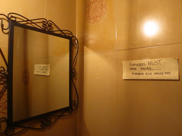 Employees Must Wash Hands, The Shady Lady, 34-19 30th Avenue, Astoria, Queens, May 24, 2013