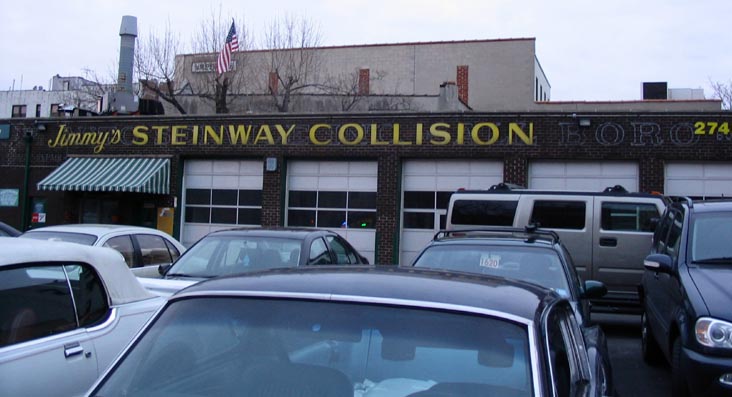 Jimmy's Steinway Collision, 41-05 34th Avenue, Astoria, Queens, March 28, 2004
