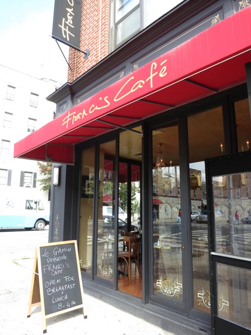 Francis Cafe, 35-01 Ditmars Boulevard, Astoria, Queens, September 26, 2013