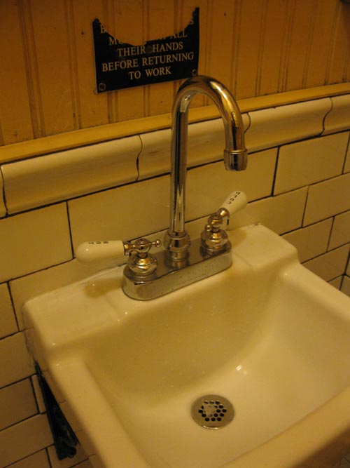Employees Must Wash Hands, McCann's Pub, 36-15 Ditmars Boulevard, Astoria, Queens, September 13, 2011