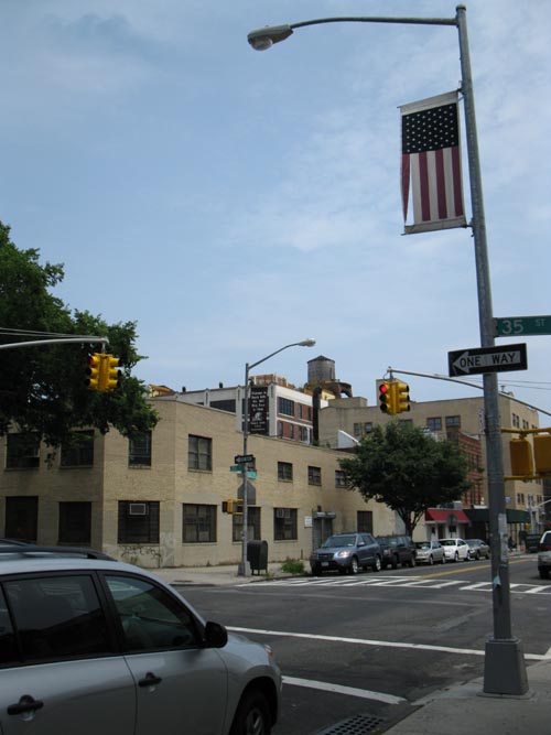 36th Avenue and 35th Street, NE Corner, Astoria, Queens, June 13, 2010