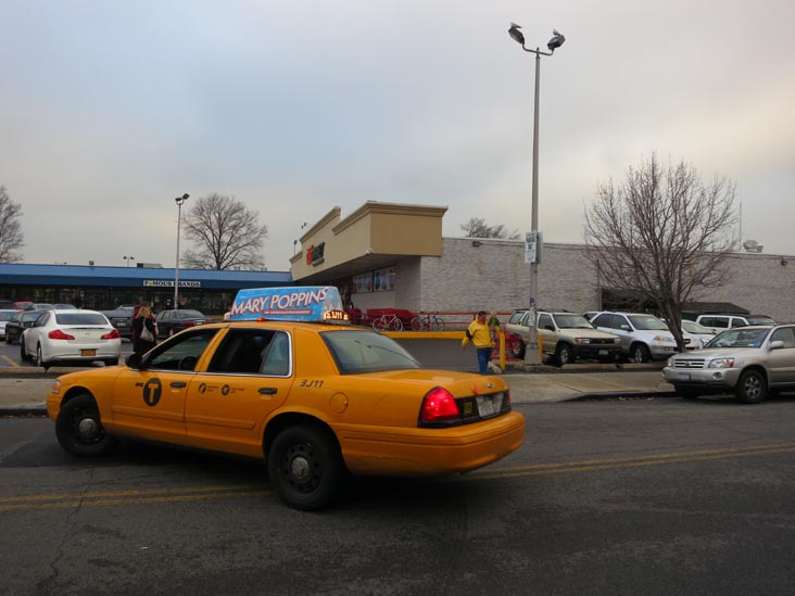 Taxi, 37th Street Plaza, Astoria, Queens, December 8, 2012