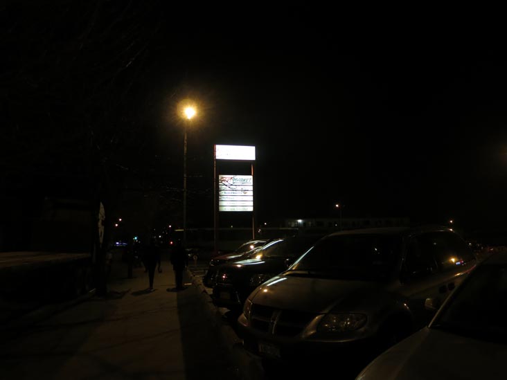 37th Street Plaza, Astoria, Queens, January 5, 2013