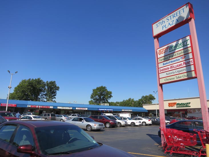 37th Street Plaza, Astoria, Queens, September 19, 2013