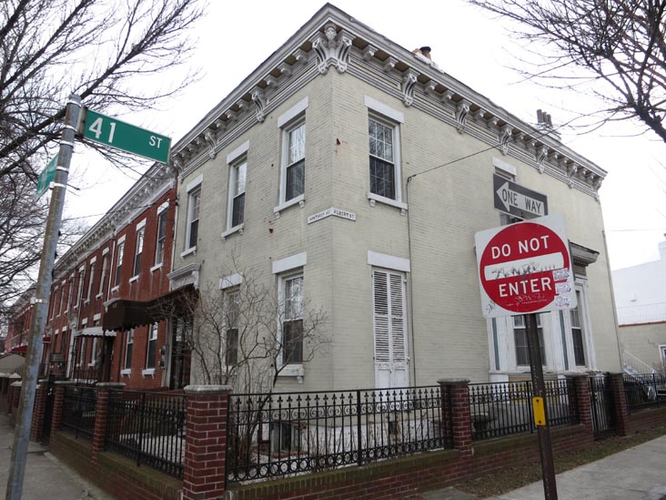 41st Street and 20th Avenue, SE Corner, Astoria, Queens, March 1, 2013