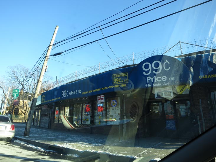 99 Cent Price & Up, 9-16 Main Avenue, Astoria, Queens, January 26, 2013