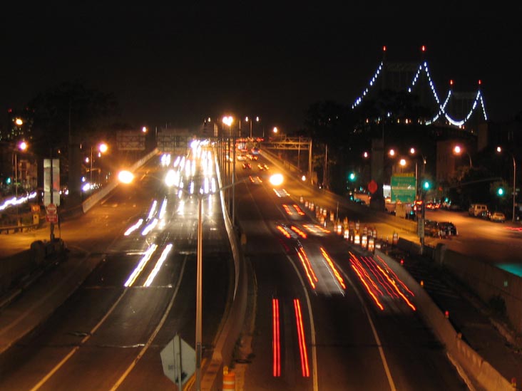 Triborough Bridge From Astoria Boulevard Station, Astoria, Queens, July 8, 2004