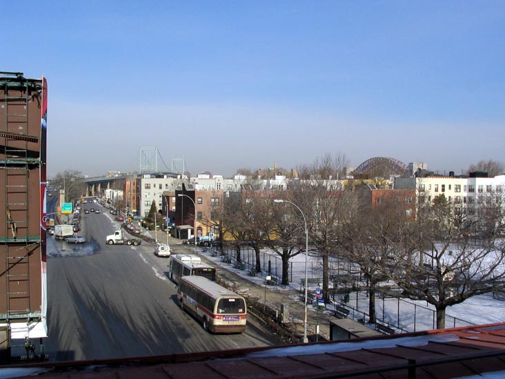 Triborough Bridge From Astoria Boulevard Station, Astoria, Queens, February 20, 2007