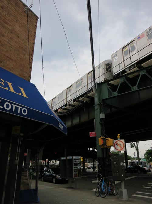 Astoria Boulevard Subway Station, Astoria, Queens, June 24, 2012