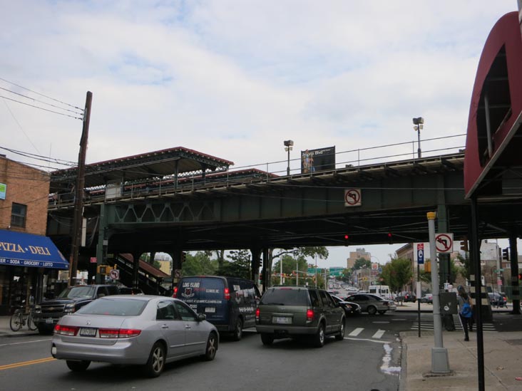 Astoria Boulevard Subway Station, Astoria, Queens, October 6, 2012