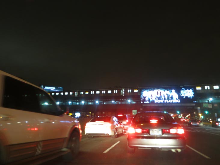 Astoria Boulevard Subway Station, Astoria, Queens, February 15, 2013