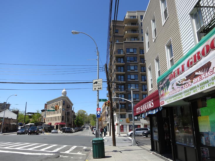 Astoria Boulevard at 21st Street, Looking West, Astoria, Queens, May 3, 2013