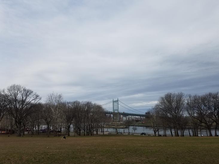 Lawn, Astoria Park, Astoria, Queens, April 7, 2018
