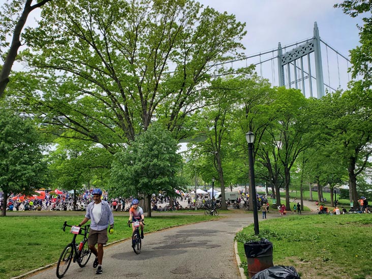 Five Boro Bike Tour, Astoria Park, Astoria, Queens, May 4, 2025