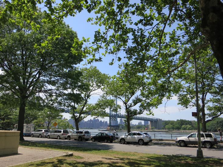 Robert F. Kennedy Bridge From Shore Boulevard, Astoria Park, Astoria, Queens, June 28, 2012