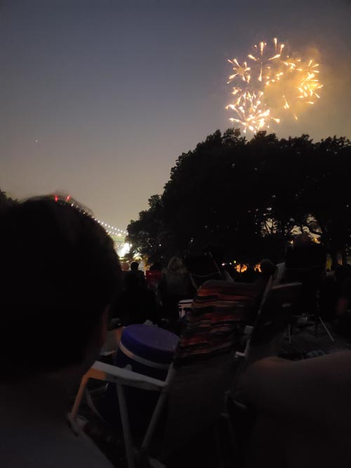 Fireworks, Astoria Park, Astoria, Queens, June 29, 2023