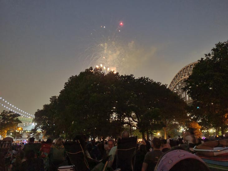 Fireworks, Astoria Park, Astoria, Queens, June 29, 2023
