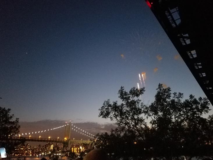 Fireworks, Astoria Park, Astoria, Queens, June 30, 2016