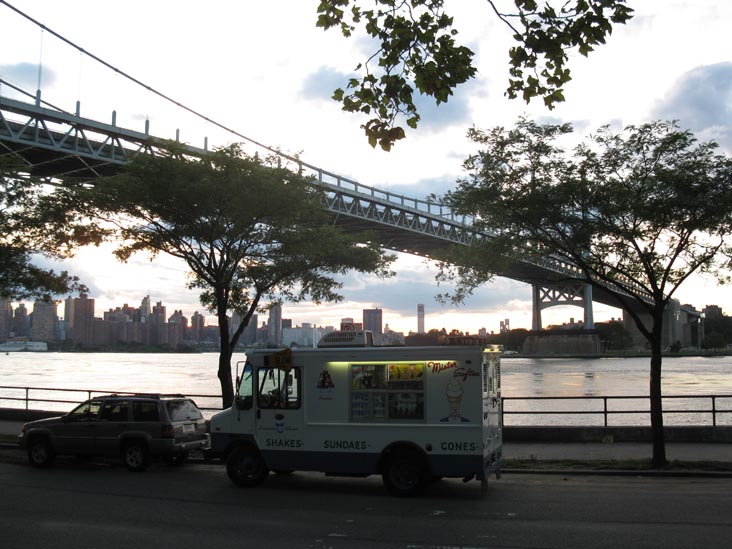 Mister Softee Truck, Shore Boulevard, Astoria Park, Astoria, Queens, August 22, 2011