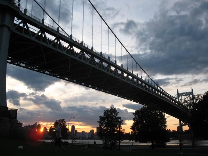 Robert F. Kennedy Bridge, Shore Boulevard, Astoria Park, Astoria, Queens, August 22, 2011