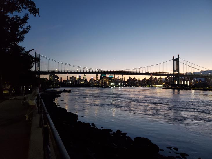 Robert F. Kennedy Bridge From Astoria Park, Astoria, Queens, August 26, 2025